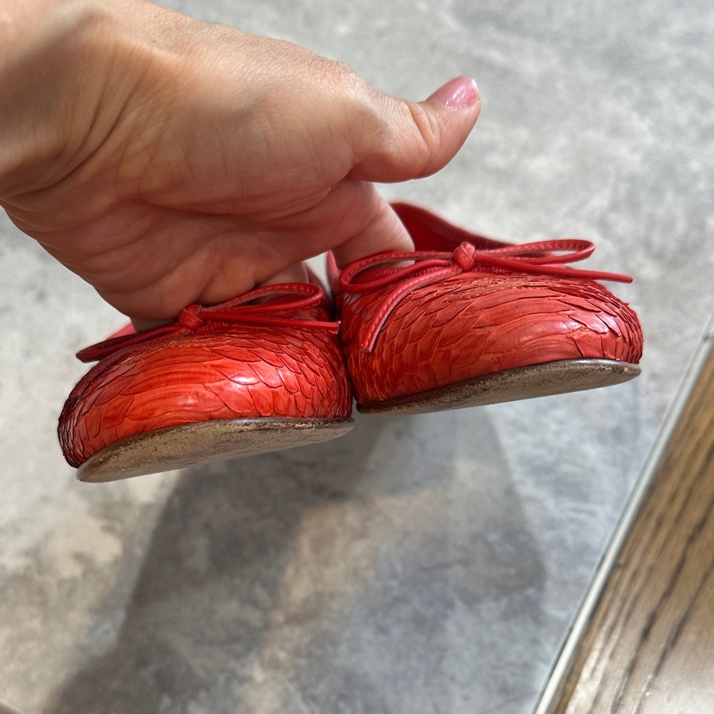 CHANEL BALLERINAS - ROUGE CLAIR - Picture 5 of 9